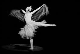 ITALY. Florence. 1966. French dancer and comedian Ludmila TCHERINA.